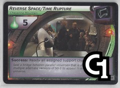 Reverse Space/Time Rupture